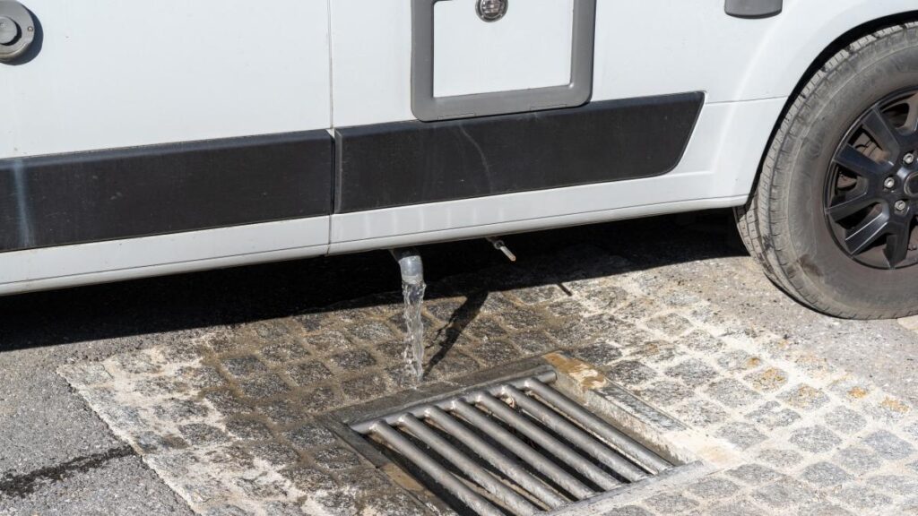 aguas grises autocaravana