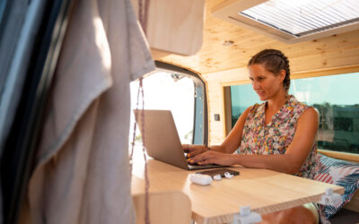 Cómo trabajar en remoto desde tu autocaravana o camper